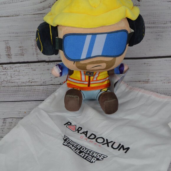Juniper Creates Paradoxum Games Tower Defense Trapper Plush NWT MISSING TRAP - Picture 2 of 15